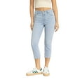 Jordache Women's High Rise Pull On Super Skinny Capri
