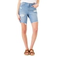 thumbnail image 1 of Jordache Women's High Rise Relaxed Denim Short, 1 of 4