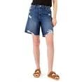 thumbnail image 1 of Jordache Women's High Rise Relaxed Denim Short, 1 of 4