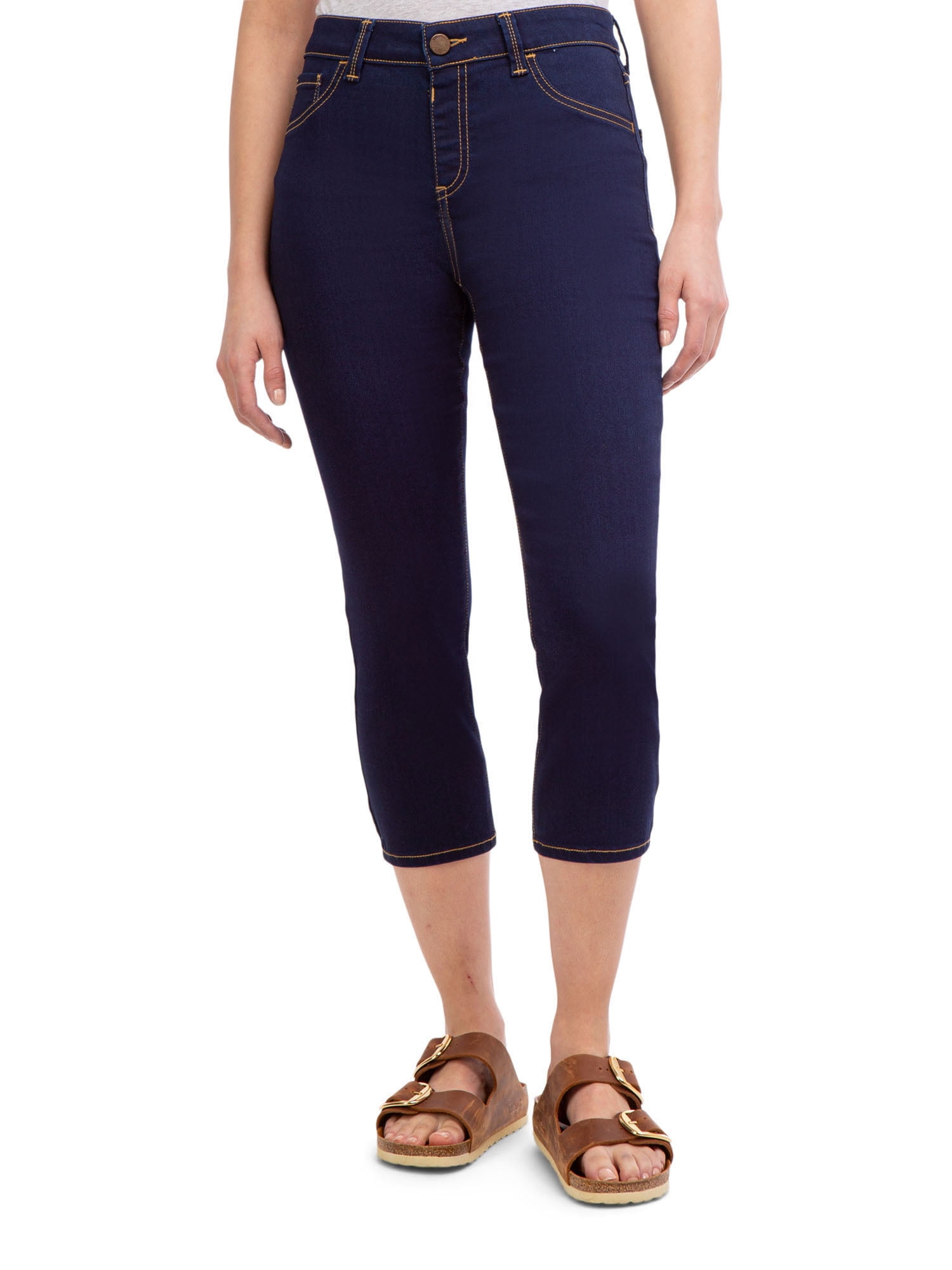 Jordache Women's High Rise Straight Jean - Walmart.com