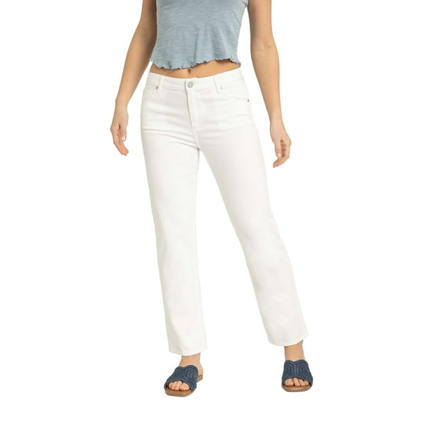 High Rise Straight Jeans