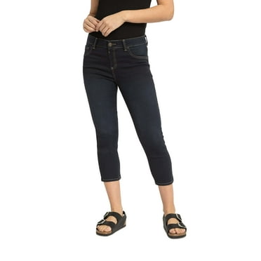 Jordache Women'sand Women's Plus High Rise Super Skinny Capri