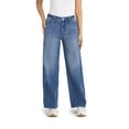 thumbnail image 1 of Jordache Women's High Rise Wide Leg Jeans, 32" Inseam, Sizes 2-22, 1 of 5
