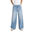 thumbnail image 1 of Jordache Women's Mid Rise Relaxed Wide Leg Jean Sizes 2-22, 1 of 5