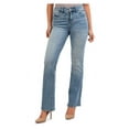 thumbnail image 1 of Jordache Women's Mid Rise Curvy Bootcut Jeans, Available in 30" and 32" Inseams, 1 of 3