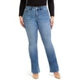 thumbnail image 1 of Jordache Women's Mid Rise Curvy Bootcut Jeans, Available in 30" and 32" Inseams, 1 of 3