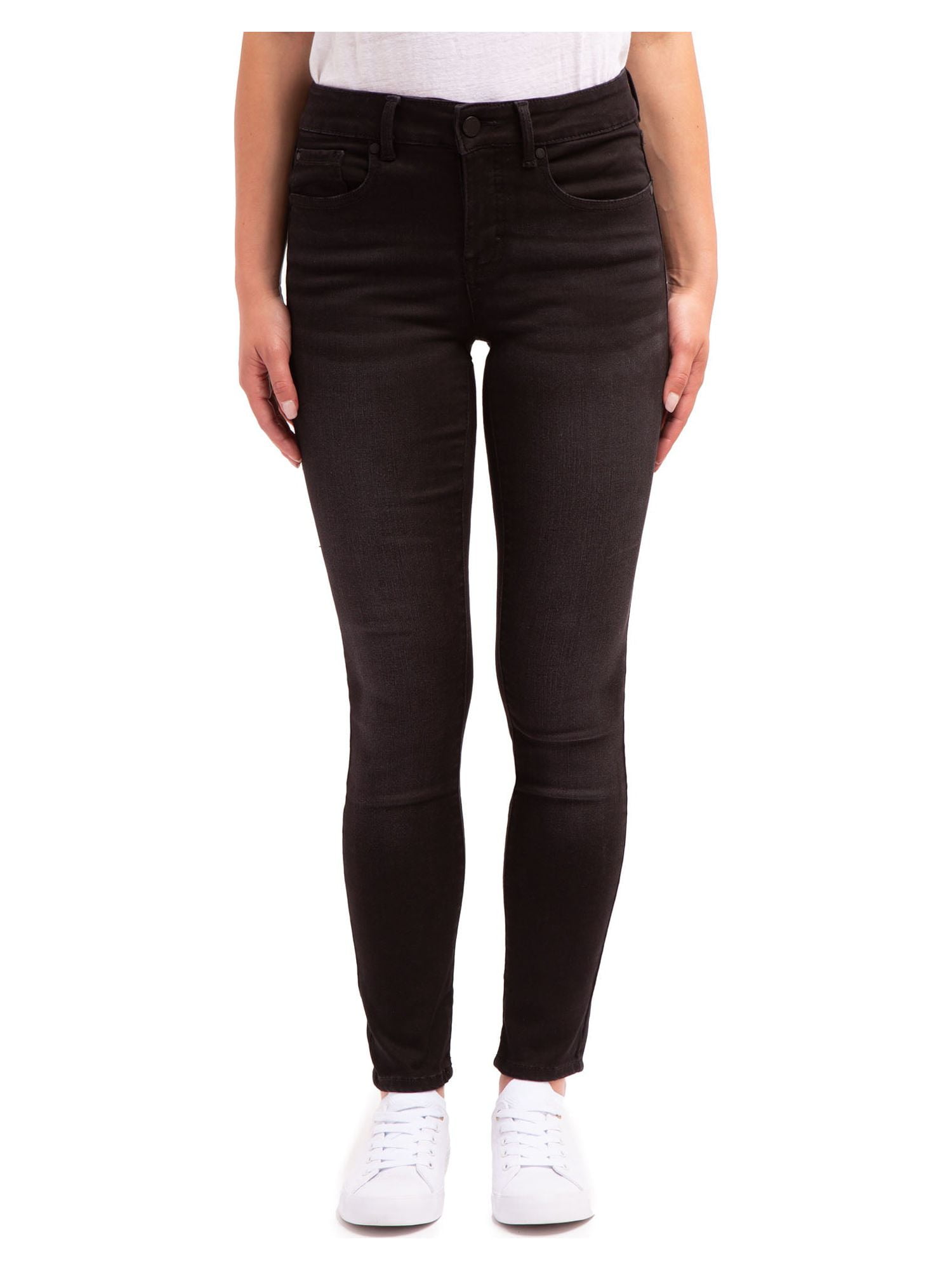 Jordache Women's Mid Rise Shaping Skinny Jeans - Walmart.com