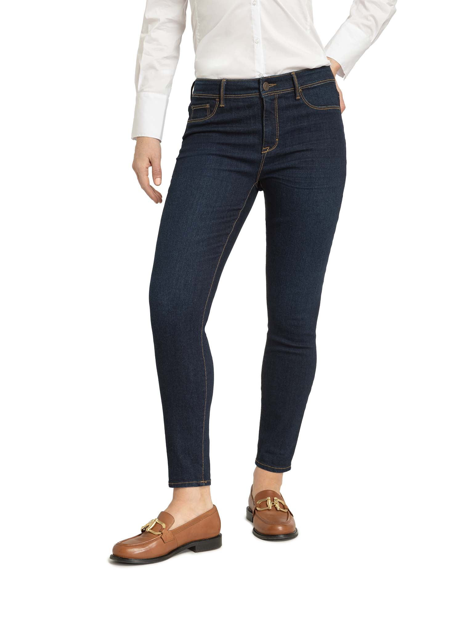 Jordache Women's and Women's Plus Essential High Rise Super Skinny Jean, Sizes 2-22
