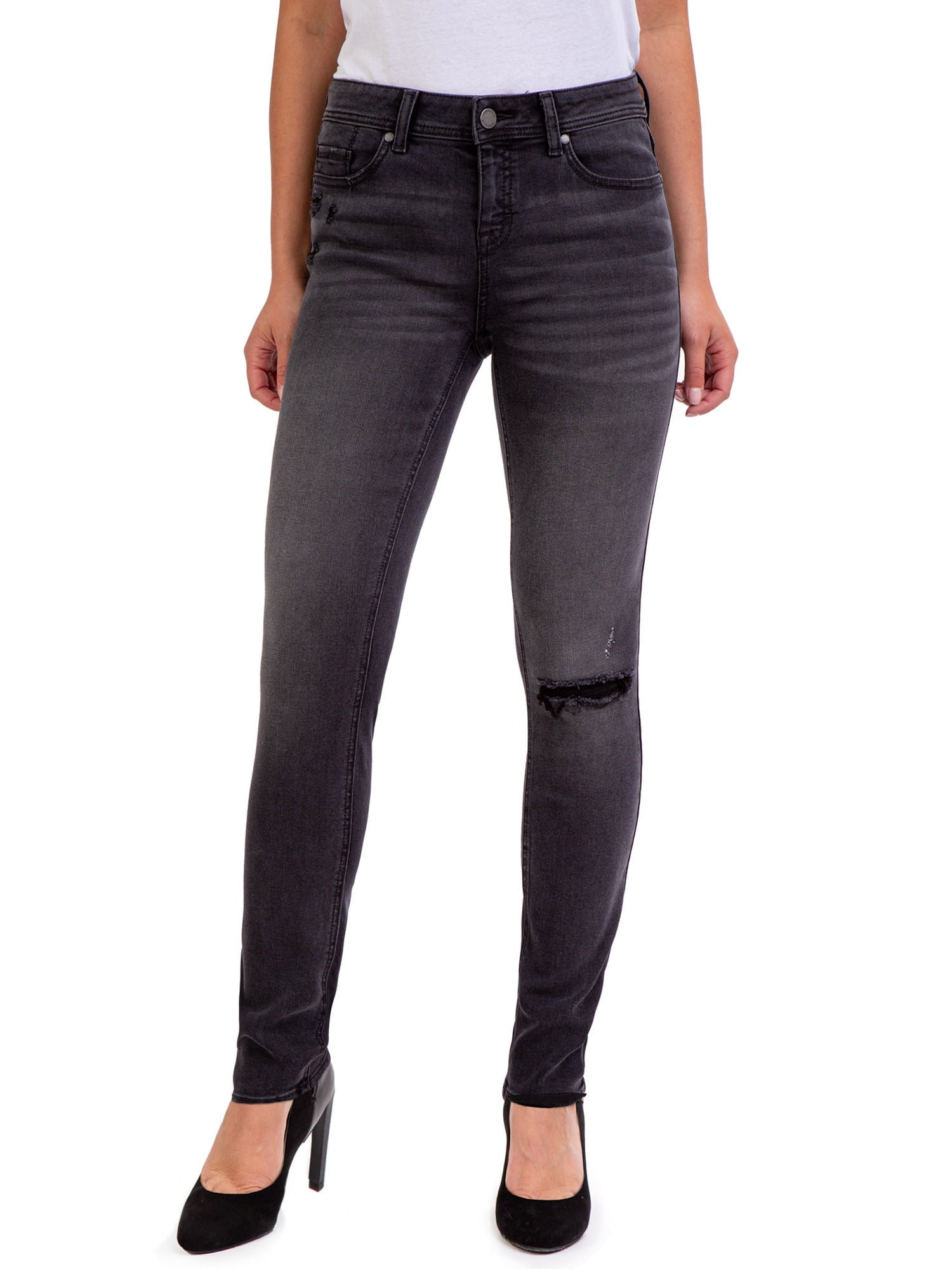 Jordache Women's High Rise Curvy Pull On Jeggings