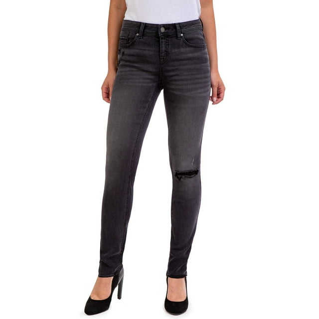 Find Your Perfect Jordache Women's Mid Rise Skinny Jeans, Regular and ...