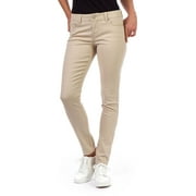 Jordache Women's Mid Rise Skinny Jeans, Regular and Short Inseams