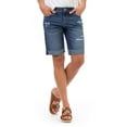 thumbnail image 1 of Jordache Women's Relaxed Bermuda Denim Shorts, Sizes 2-22, 1 of 7