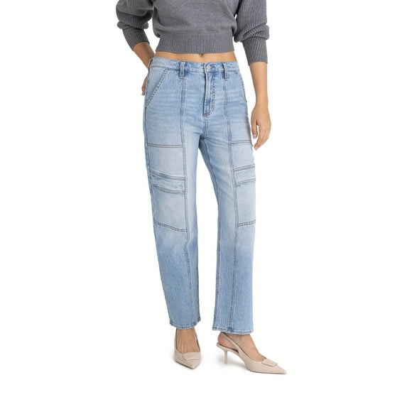 Jordache Women's Utility Straight Jean Sizes 2-22