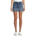 thumbnail image 1 of Jordache Women's High Rise Relaxed Boyfriend Rolled Cuff Short, 1 of 6