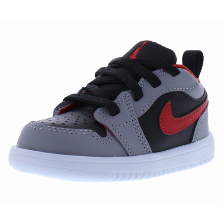 Nike Jordan 1 Low ALT Infant/Toddler Shoes Size 4, Color: Black/Fire Red/Cement Grey