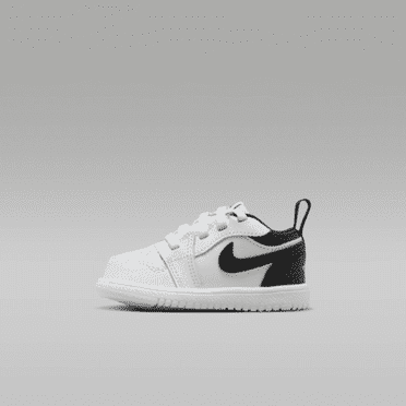 Jordan 1 Low Alt Baby/Toddler Shoes Color: White/White/Black Size: 4C