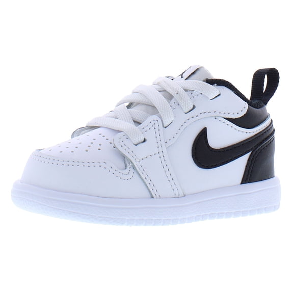 Nike Jordan 1 Low ALT Leather Infant/Toddler Shoes Size 5, Color: White/Black/White