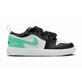 thumbnail image 1 of Jordan 1 Low Alt Little Kids' Shoes Color: White/Green Glow/Black Size: 12.5C, 1 of 5