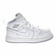 thumbnail image 1 of Jordan 1 Mid BT Todder's Shoes White/Wolf Grey 640735-112 (4 M US), 1 of 6