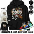 Jordan 1 Mid GS Six Championships Hoodie Rich Or Risk, In Sand To Match
