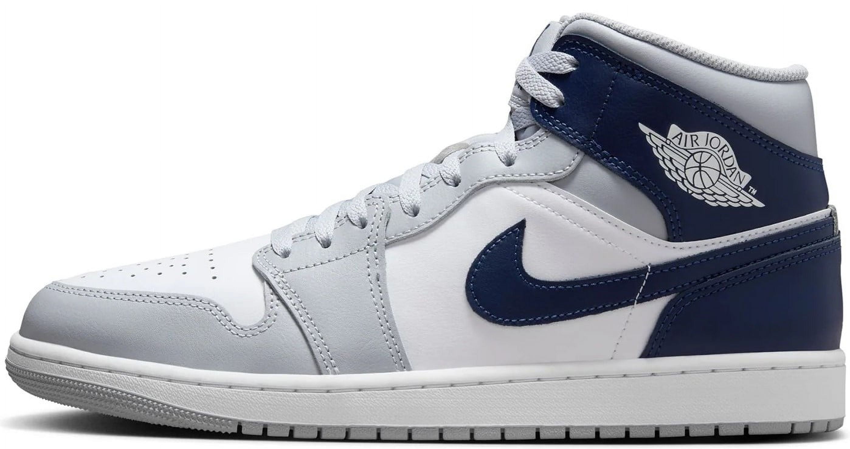Air Jordan 1 Mid グレー/ブルー 9.5 (US) Air Jordan 1 Mid University Blue and Grey – Newcop