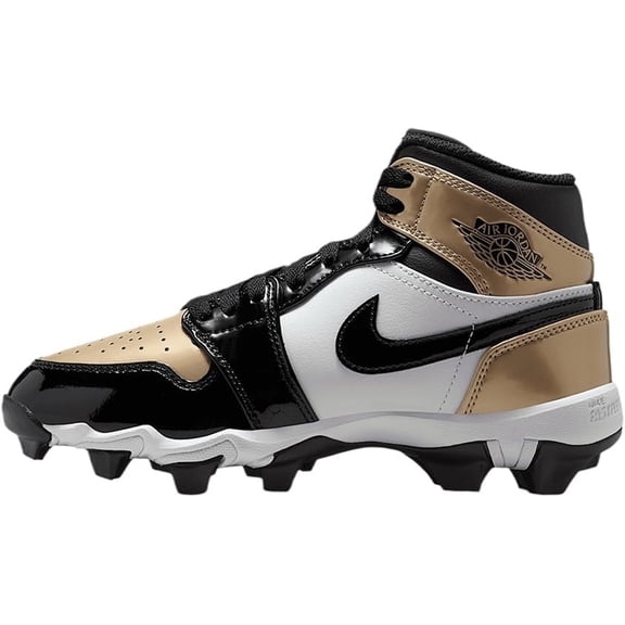 Jordan 1 Mid Kid's Boy's Multisport Baseball Football Cleats HF6883 Size 10