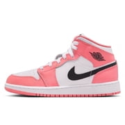 Jordan 1 Mid Pink Gaze Big Kids GS Sneakers DQ8423-602