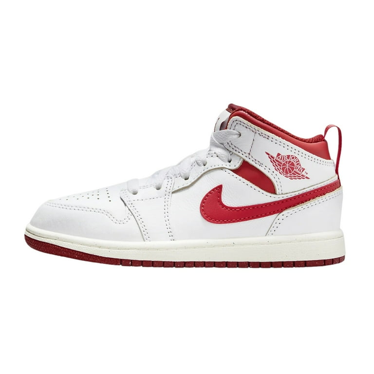 Jordan PS Air Jordan 1 Mid SE White Lobster Dune Red Sail 12.5C