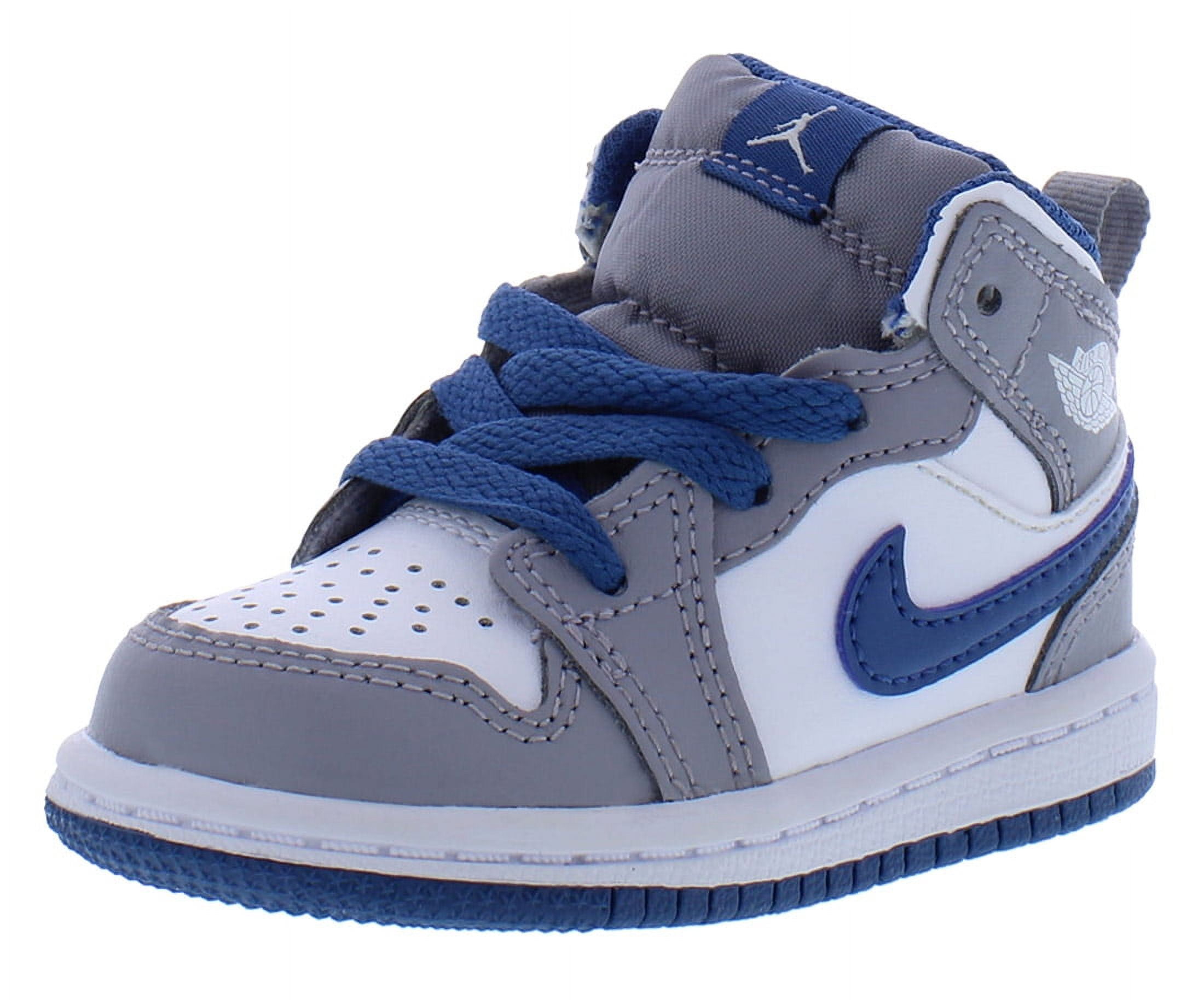 Nike Jordan Mid Infant/Toddler Shoes Size 9, Color: Cement Grey