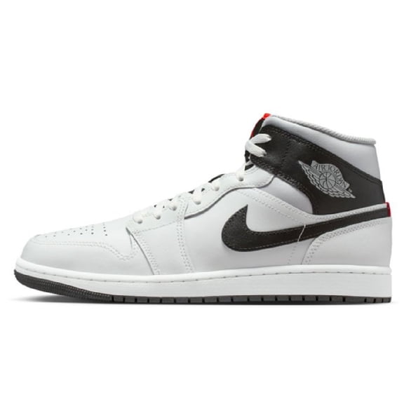 Jordan 1 Mid White Neutral Grey Infrared Men's Sneakers DQ8426-109