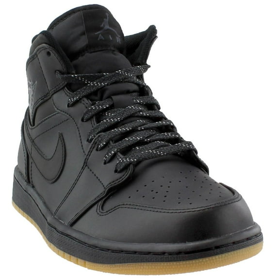 Jordan 1 Mid Winterized - Black - Mens