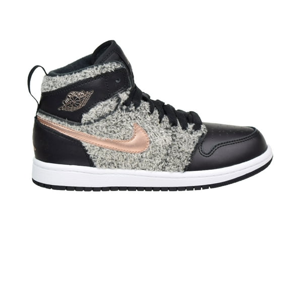 Jordan 1 Retro High GP Little Kids Shoes Black/Bronze/White 705321-022