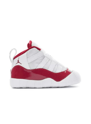 Jordan 11 toddler red best sale