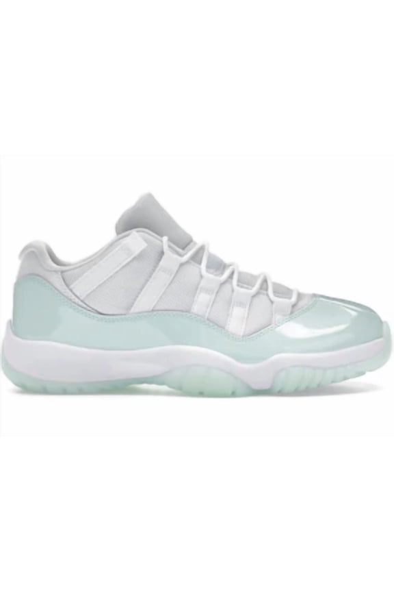 Women's Air Jordan 11 Retro Low White/Igloo (AH7860 103) - 12