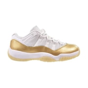 Nike Air Jordan 11 Retro Low White / Metallic Gold - Team Gold AH7860-102 Womens Size 10
