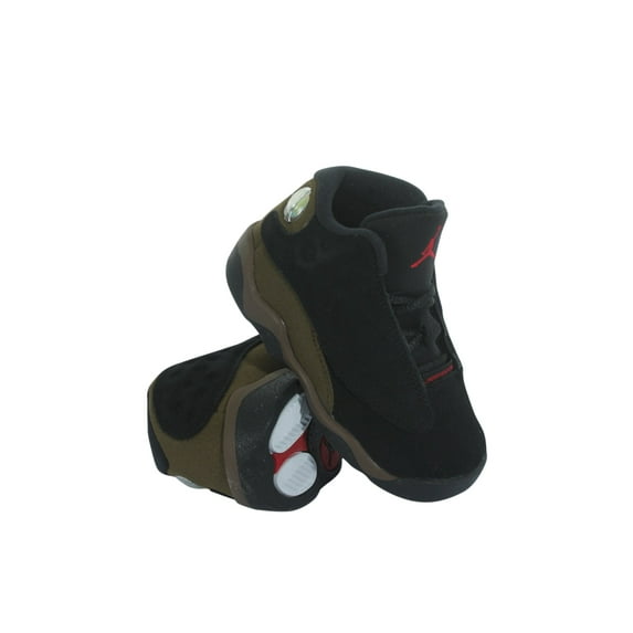 Jordan 13 Retro 414581-006 Baby Toddlers Black & Light Olive Sneakers Shoes G26 (10)