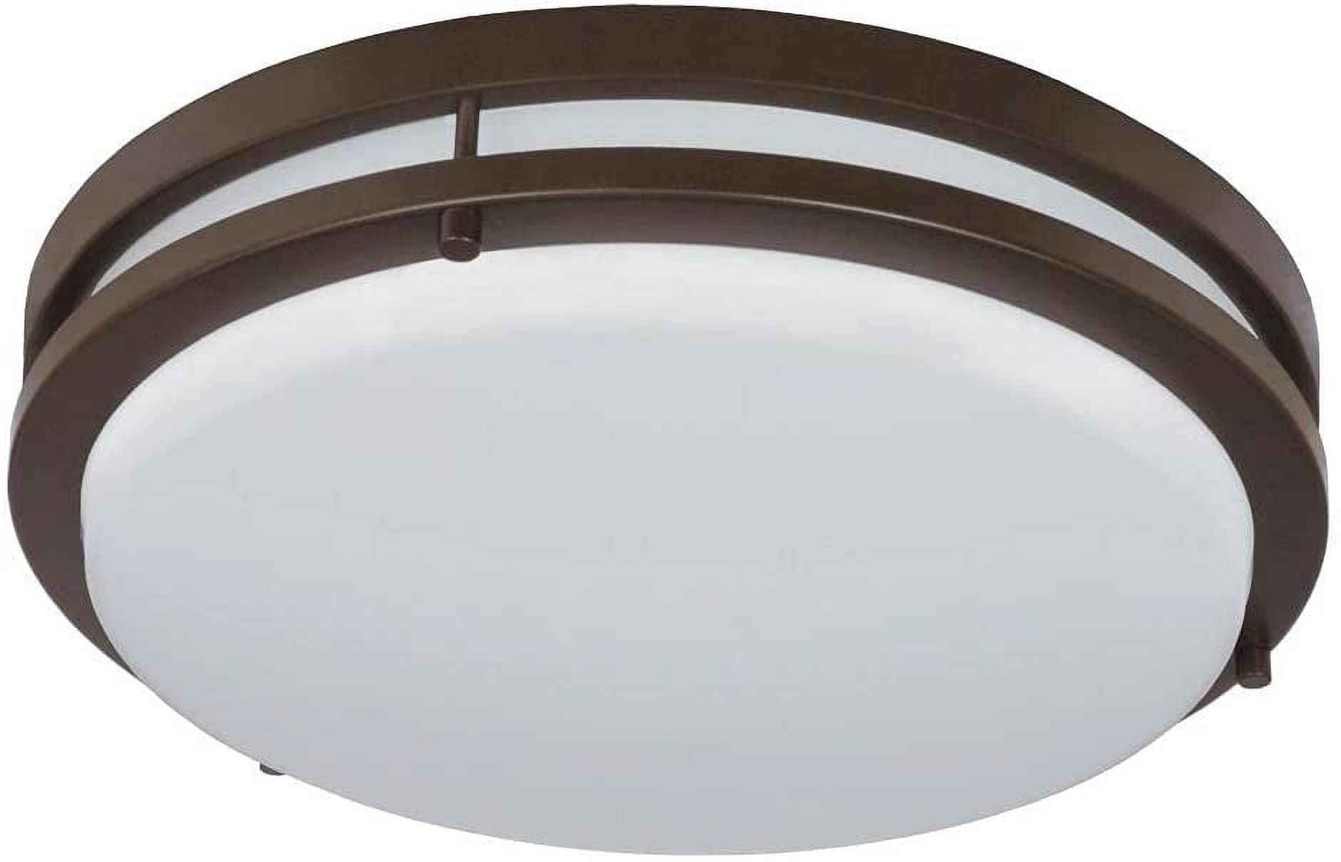 Jordan 17inch LED Flush Mount Bronze, Dimmable, 2250 Lumen, 3000K
