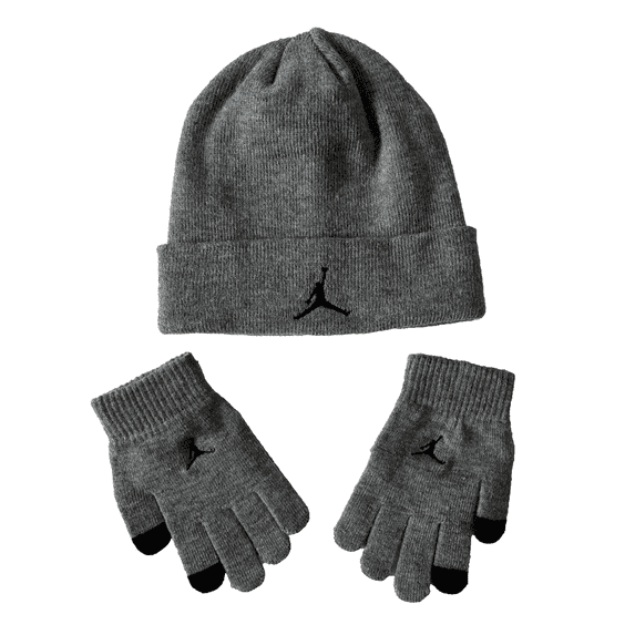 Jordan Kids' Essentials Beanie/Gloves Set One Size 8/20