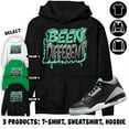Jordan 3 Green Glow Hoodie Different, In Irish Green To Match