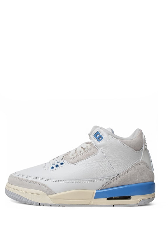 Big Kid's Jordan 3 Retro "Lucky Shorts" Smmt Wht/Hydrgn Bl (DM0967 101) - 4