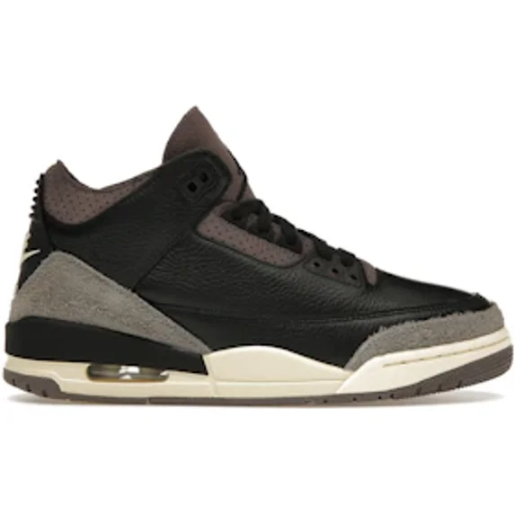 Jordan 3 Retro OG SP A Ma Maniére While You Were Sleeping (Women's) (Black/Black/Flat Pewter/Violet Ore) - Size 12