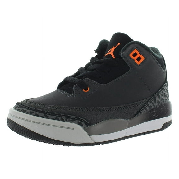 Little Kid's Jordan 3 Retro "Fear" Night Stadium/Total Orng (DM0966 080) - 3