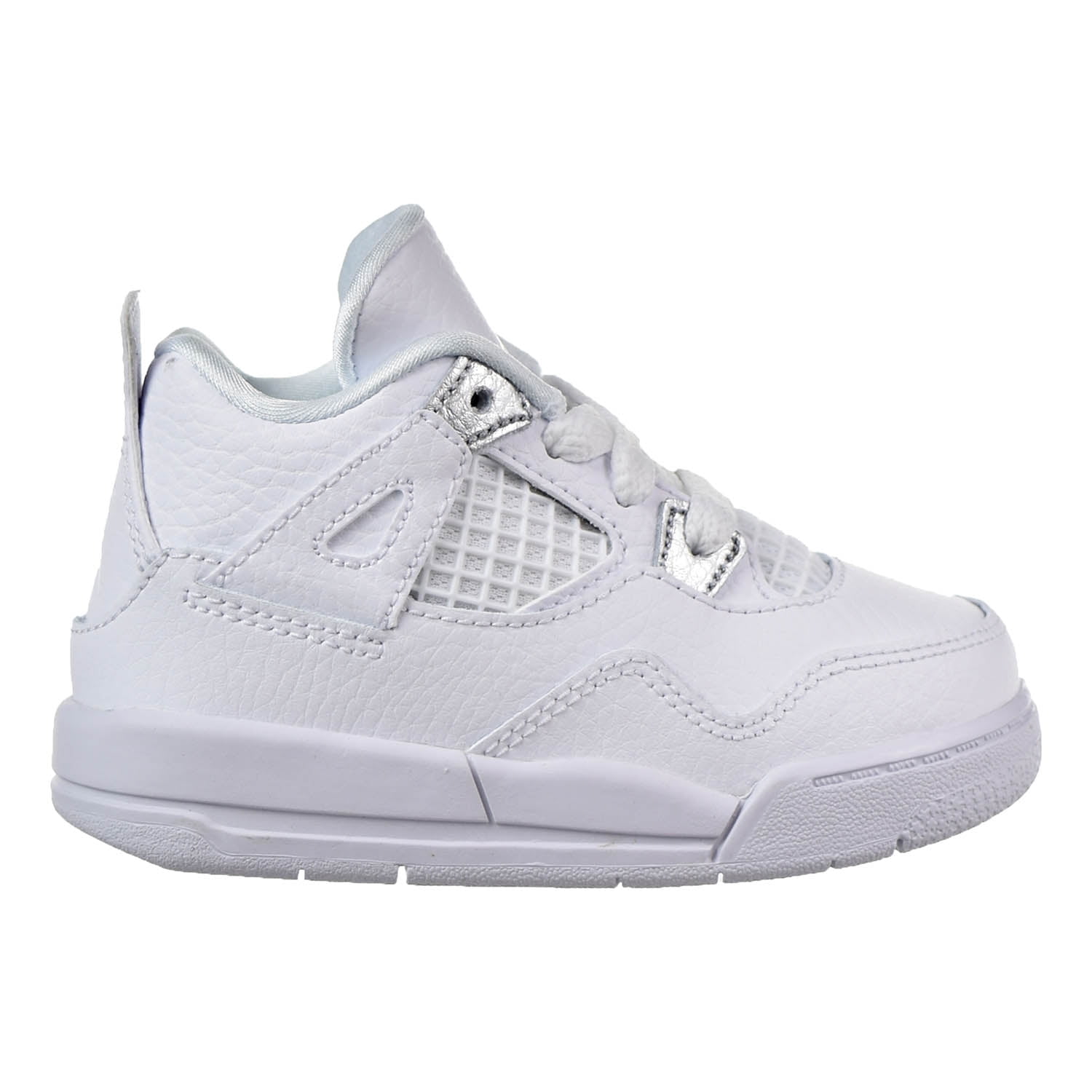 Jordan Retro Infants/Toddlers Shoes White/Metallic Silver 308500