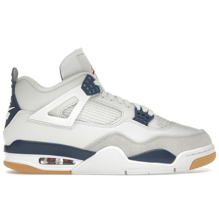 BNWB Mens air Jordan 4 retro sneakers Jordan 4 Retro Military Blue 2024 An OG colorway returns  main image 4