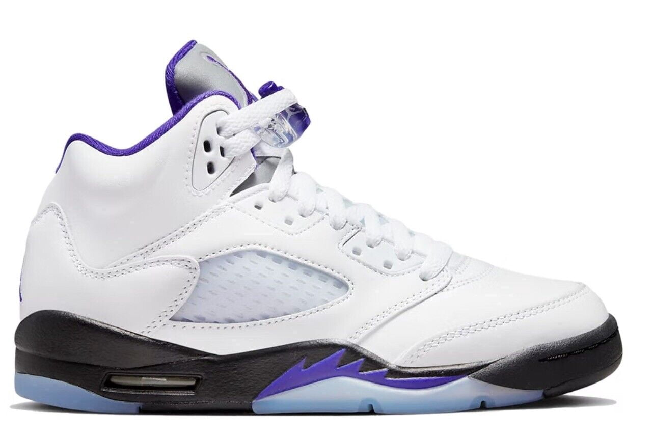 Jordan 5 Retro Dark Concord (GS) - Walmart.com