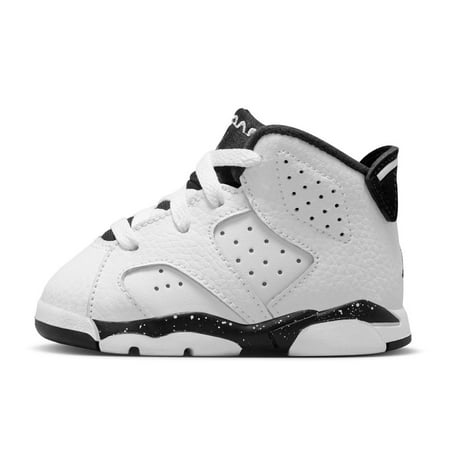 Toddler's Jordan 6 Retro White/Black (DV3606 112) - 6