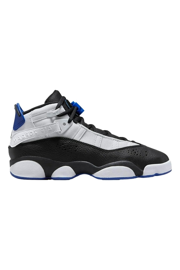 Jordan 6 Rings White/Game Royal-Black 323419-142 Grade-School Size 5Y Medium
