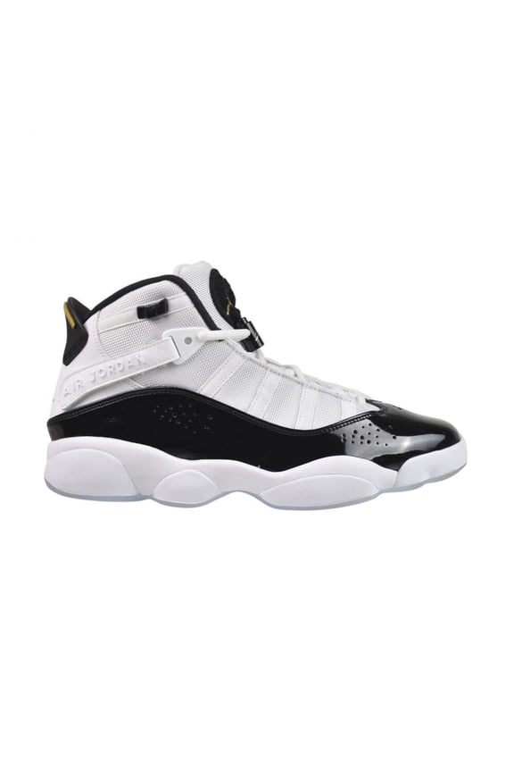 6 Rings Men's Shoes White/Metallic Gold-Black-Ice cw6993-100