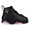 thumbnail image 1 of Jordan 7 Retro GT Infants/Toddlers Shoes Black/Hyper Pink 705418-018, 1 of 6