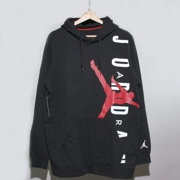Jordan Air Icon Classic Pullover Hoodie Black